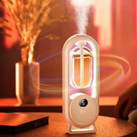 Jusqu'à 60 ㎡   Diffuseur d'arômes sans eau intelligent, diffuseur d'air parfumé, avec 12 huiles parfumées, 360° °   Diffuseur d'arômes à pulvérisation environnante