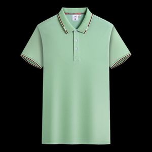 Design Wholesale Plain Short Sleeve Polo <b>Shirts</b> 60% Cotton + 35% Lyocell Cotton Custom Logo Moisture Wicking Polo <b>Shirt</b> - Product Image 2