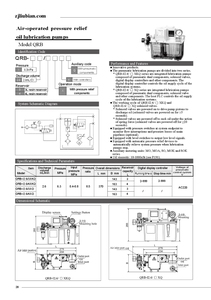 AC220V 얇은 오일 공급 공압식 압력 릴리프형 윤활유 펌프 - Product Image 3