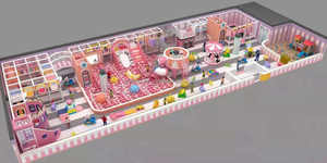 Aires de jeux intérieures sur le thème personnalisées de grande taille Château malicieux Aire de jeux pour enfants Aire de jeux intérieure Jeux de jeux souples - Product Image 4