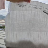 Rideaux transparents en lin mélangé pour le salon