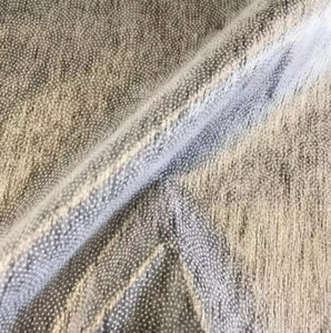 Prix d'usine en Chine, entoilage <span class=keywords><strong>thermocollant</strong></span> non tissé en polyester 100% à pois floraux, élastique adhésif, populaire sur le marché indien - Product Image 5