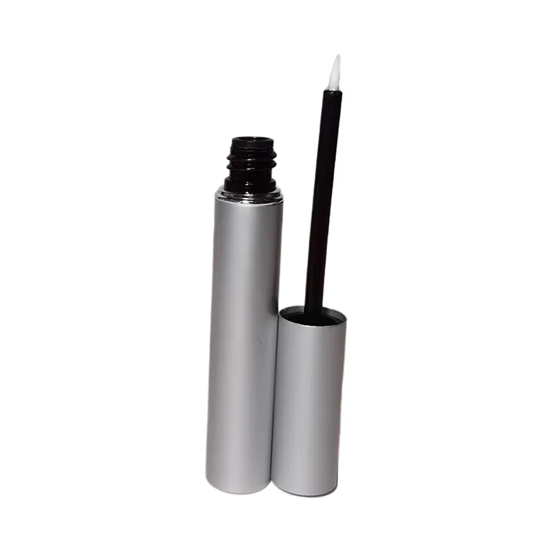 Emballage d'eye-liner en plastique de 5ml tubes de brillant à lèvres pour cils tube d'eye-liner de luxe mascara à double extrémité
