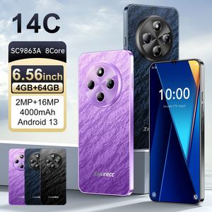 ZNNXECC 14C 4+64GB Doble SIM, Pantalla HD, LTE, Celular 3G, Sistema Android + 4 Núcleos, Versión Global, Económico, Gran Venta - Product Image 3