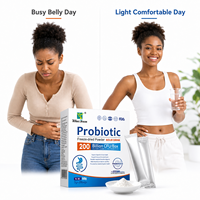 Poudre Probiotique 200 Milliards UFC Soutien Digestif Équilibre de la Microflore Bien-être Quotidien Formule Premium Vente en Gros Usine OEM ODM