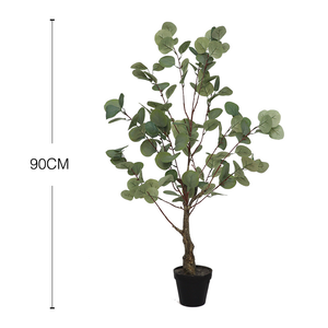 Arbre <span class=keywords><strong>artificiel</strong></span> d'<span class=keywords><strong>eucalyptus</strong></span> hautement simulé <span class=keywords><strong>Plante</strong></span> décorative d'intérieur <span class=keywords><strong>Plante</strong></span> artificielle décorative en soie plastique - Product Image 2