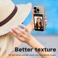 Écran de contrôle magnétique sans fil pour smartphone, idéal pour les vlogs, les diffusions en direct et l'enregistrement vidéo