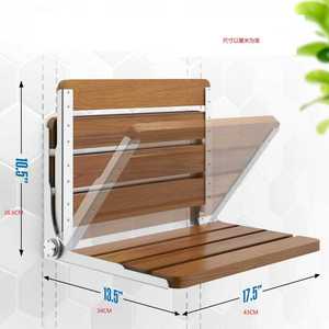 Panca <span class=keywords><strong>doccia</strong></span> pieghevole <span class=keywords><strong>a</strong></span> parete <span class=keywords><strong>con</strong></span> sedile <span class=keywords><strong>doccia</strong></span> pieghevole e compatto - Product Image 3