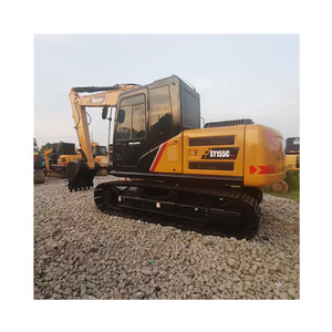 Excavadora Sany SY115 Usada a Bajo Precio, Maquinaria de Construcción Mediana, Retroexcavadora de 11.5 Toneladas de Segunda Mano en Oferta, Sany 115C - Product Image 5
