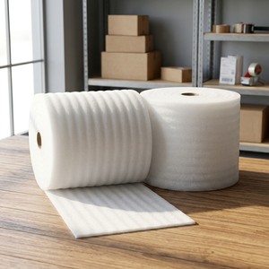 Rouleau de mousse PE/EPE professionnel à densité uniforme 8 mm x 100 cm x 100 cm pour l'emballage de produits haut de gamme - Product Image 2