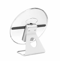 Ventilador de Publicidad con Holograma LED 3D Recargable de 30 cm con Cubierta Protectora