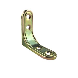 Cold Rolled Steel L Shape Corner Bracket Color Plated 90 Degree Right Angle Fixing Connector For Cabinet <b>Shelf</b> Support - Product Image 2