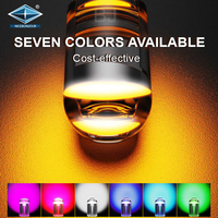 LED-Autoleuchte T10 Breite COB Autoglühre-Fittee LED Kennzeichenschild-Lampe durchsichtiges Glas Acryl 12 V universelles Leseleuchte