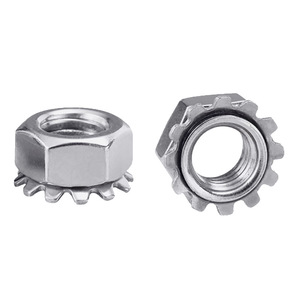 น็อตล็อคป้องกันการสั่นสะเทือนพร้อมเกลียวละเอียดและด้ามจับแบบฟันปลา - Product Image 2