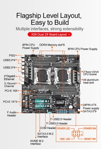 เมนบอร์ด X99 Dual Z8 รองรับ DDR4 256GB LGA2011-3 E-ATX แรม 256GB มีสินค้าในสต็อก - Product Image 3