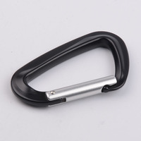 Mousqueton en aluminium à petite porte à vis 12KN de haute qualité pour l'extérieur