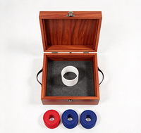Boîte à linge en bois - Légère et portable pour une utilisation en intérieur/extérieur