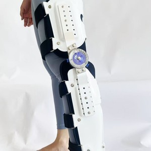 Attelle de genou réglable Huaheng, taille unique, orthèse de soutien pour la protection des jambes - Product Image 1