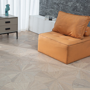 Pavimento in Legno Ingegnerizzato a Tre Strati, Colore Naturale, Parquet in Noce Ingegnerizzato - Product Image 2