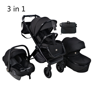 Wholesale Price Multifunctional <b>Push</b> Stroller High Landscape 4 Wheel Lights Weight Travel New Born Baby Stroller - Product Image 2