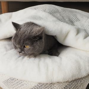 Peppy Buddies Cama Premium Personalizada para Perro, Cueva de Gato con Manta con Capucha, <span class=keywords><strong>Cozy</strong></span> Cuddler, Cama de Lujo para Mascota, Donut, Cama de Cueva Calmante - Product Image 2