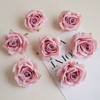 Têtes de fleurs artificielles en soie Dole (moulage par injection) pour décorations de mariage en gros, mur de fleurs DIY, boîte cadeau