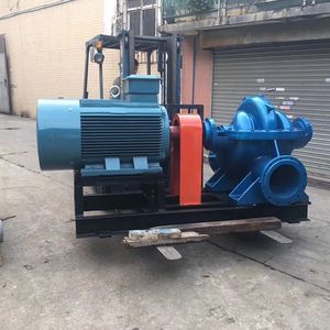 Conjunto de bomba de succión doble de carcasa dividida para protección contra incendios, transporta agua limpia <span class=keywords><strong>o</strong></span> líquidos con propiedades físicas y químicas - Product Image 2