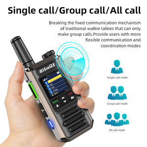 Binqi BQ-H18 Android cầm tay 4 gam LTE PoC zello thiết bị tầm xa intercommunication Interphone GSM Walkie Talkie intercom - Product Image 3