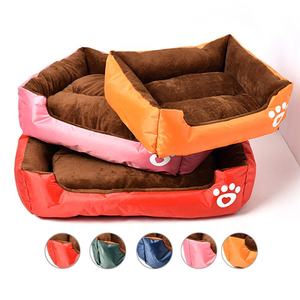 Üreticileri pembe peluş yuvarlak yıkanabilir lüks köpek kanepe evde beslenen hayvan yatak Amp aksesuarları - Product Image 3