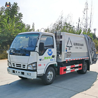 Camion de voirie compacteur HEAVSTY 7CBM, châssis léger domestique, moteur diesel 120 CV norme nationale VI, boîte de vitesses manuelle
