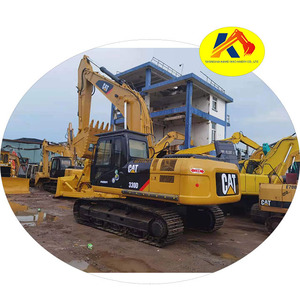 Excavatrice sur chenilles Cat 330D 330D2L d'occasion de haute qualité, peinture d'origine, pour équipement de construction avec moteur et pompe - Product Image 1