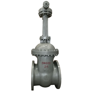วาล์วประตูเหล็กกล้าคาร์บอน DN600 WCB DN50 ถึง DN1200 / วาล์วแบบเกียร์ OS&Y สำหรับน้ำและน้ำมัน Z41W-16C/25C PN16 WCB - Product Image 5
