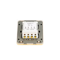 Altavoz de material de PC dorado eficiente y sensible, ajuste de volumen de Audio, interruptor de Control montado en la pared de 10W, accesorios para equipos de vídeo