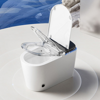 Nouvelle arrivée auto ouvert électronique bidet toilette automatique wc inodoro intelligent cuvette de toilette salle de bain toilette intelligente