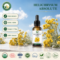 Absolue de Hélichrème Premium (Helichrysum Italicum) Certifiée Naturelle Parfum Floral Conformité Mondiale pour la Formulation de Parfums
