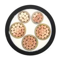 Câble électrique en cuivre isolé PVC 0,6/1 kV, câble d'alimentation 150 mm², 185 mm², 250 mm², vente en gros