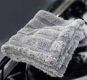 2024新款高级捻线机超细纤维混合干燥汽车毛巾，高级新技术编织捻线机毛巾