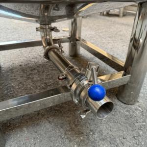 Tanque de refrigeración de leche de acero inoxidable 304/316L 400L de buena calidad/tanque de almacenamiento de leche/tanque de almacenamiento de refrigeración de leche para uso agrícola - Product Image 5