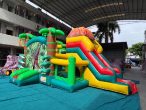 Terrain <span class=keywords><strong>de</strong></span> jeu <span class=keywords><strong>gonflable</strong></span> <span class=keywords><strong>de</strong></span> château <span class=keywords><strong>de</strong></span> maison <span class=keywords><strong>de</strong></span> videur jurassique <span class=keywords><strong>de</strong></span> matériel <span class=keywords><strong>gonflable</strong></span> commercial <span class=keywords><strong>de</strong></span> PVC - Product Image 2