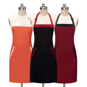 High Quality Fabric Custom Pattern 360g Workwear Oil Proof <b>Aprons</b> Garden <b>Apron</b> Antifouling <b>Kitchen</b> <b>Aprons</b> Women - Product Image 3