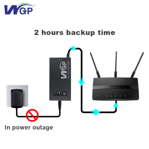 Wgp 9V Mini UPS pin dự phòng cung cấp USB ngân hàng điện cho wifi router thông minh DC Mini UPS - Product Image 3