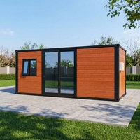 Maison conteneur de luxe avec une hauteur de 2,4 m, maison modulaire préfabriquée, villa moderne pour complexe hôtelier, glamping, hôtel, Airbnb, location de vacances