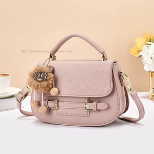 Manufacturer Fashion Shoulder Bags Designer Elegance Lady Long Belt PU Leather Women's <b>Purses</b> and Handbags for Women Luxury - Product Image 2
