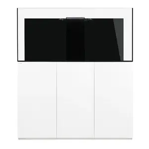 Grosir 180 Galon 15Mm Kaca Tangki Terumbu Karang Akuarium Laut dengan Tutup dan Dudukan Meluap - Product Image 1