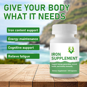 Capsules de fer de haute qualité avec vitamine C pour un cycle plus équilibré et favorisent la maintenue de niveaux sains de fer - Product Image 2