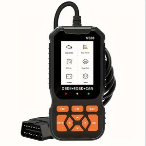 V520 פונקציונלי מלא OBD2 סורק רכב 12V מתח כלי אבחון לרכב עם Elm327 וקואן קוד - Product Image 1