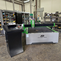 Servo de corte de tubo de placa de Metal de alta precisión certificado CE, cortador de Plasma automático, mesa de agua, máquina de Plasma CNC de acero 400A