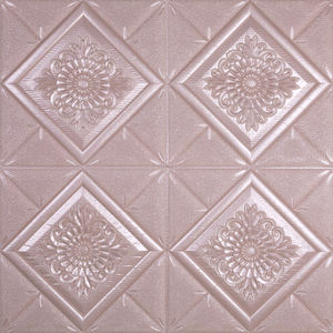 工厂制造价格优惠现代家居装饰覆层砖图案3d钻石墙砖贴纸 - Product Image 6