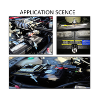 Autobatterie halterung Einstellbare feste Halterung Batterie karten clip Batterie halter Modifizierte feste Niederdruck platte