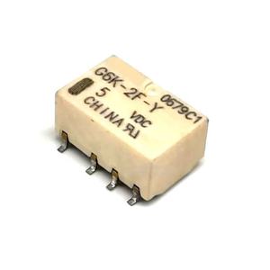 Relé de Señal G6K-2F-Y-5VDC G6K-2F-Y-5 G6K-2F-Y G6K2FY G6K-2F DC5V SOP-8 Dos Encendidos y Dos Apagados Relé Electromagnético - Product Image 1